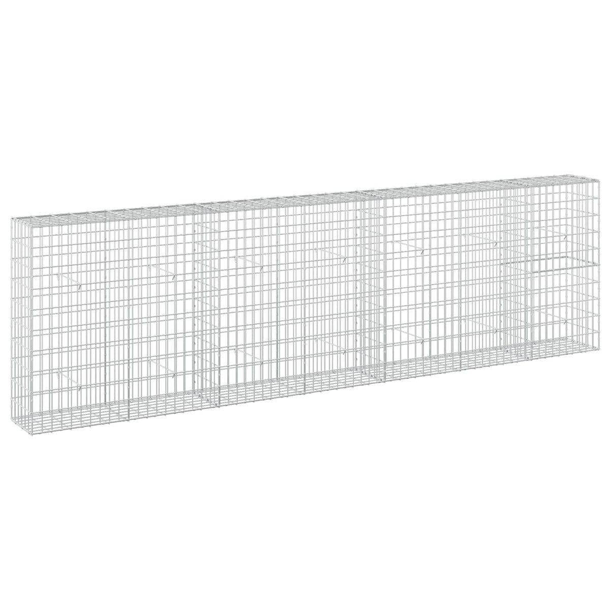 Gabion with 3.5 mm Wire and 5x10 cm Mesh 350x30x100 cm