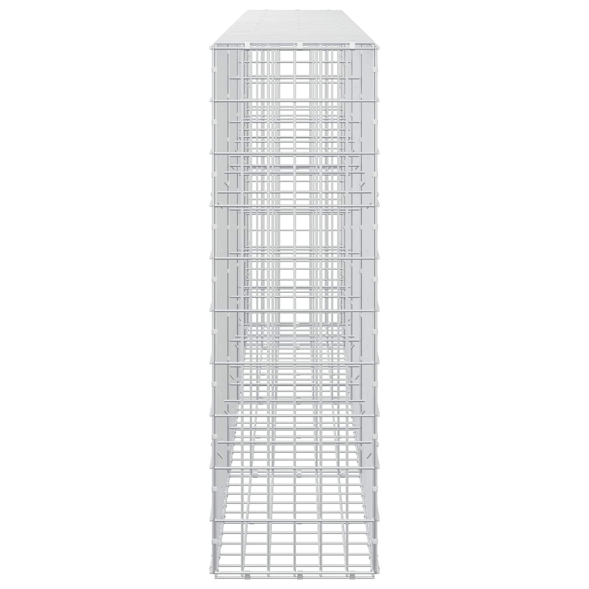 Gabion with 3.5 mm Wire and 5x10 cm Mesh 350x30x100 cm