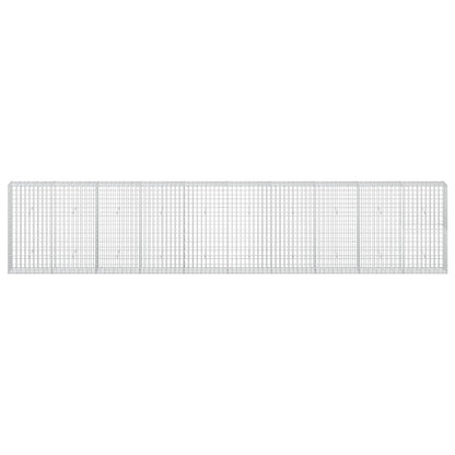 Gabion with 3.5 mm Wire and 5x10 cm Mesh 500x30x100 cm