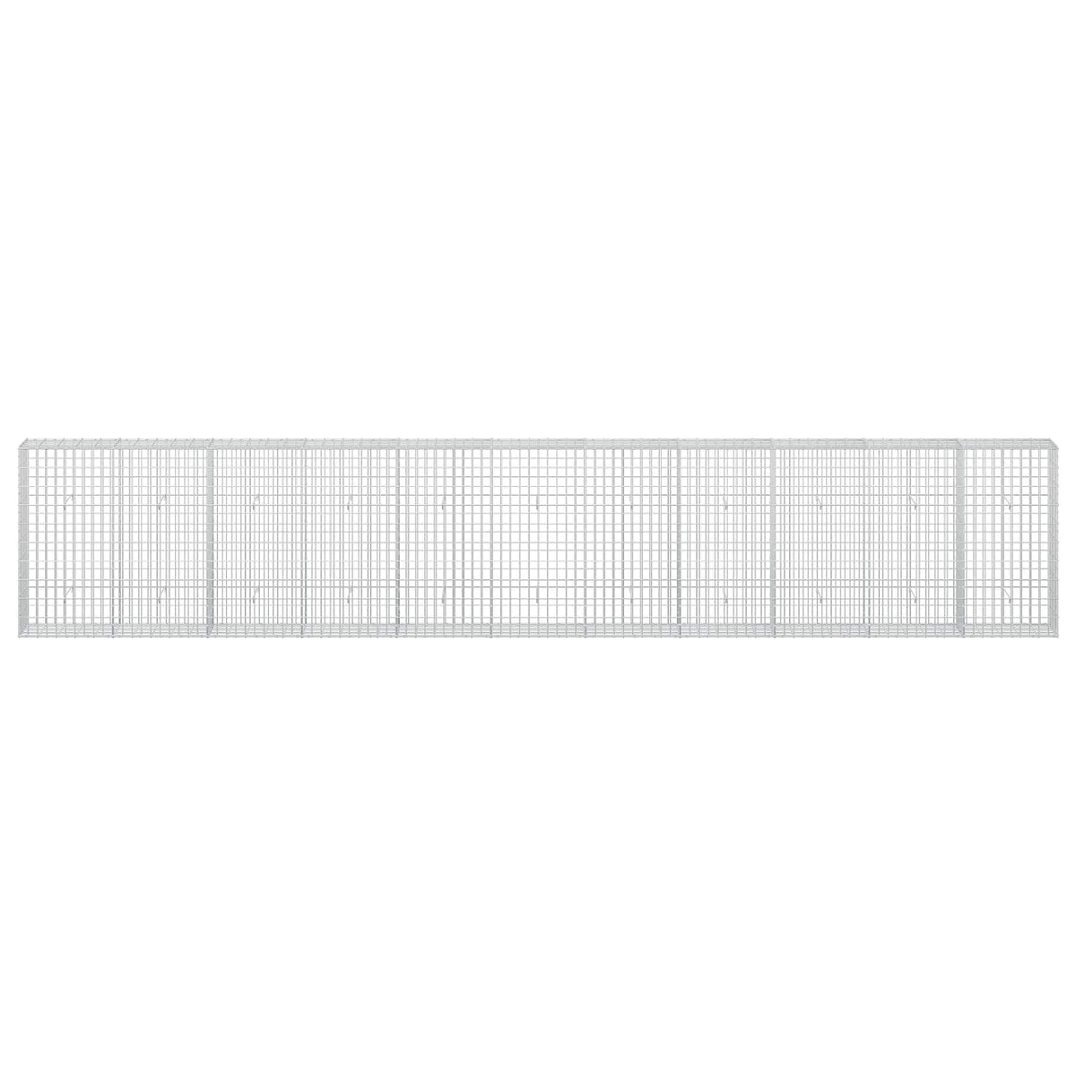 Gabion with 3.5 mm Wire and 5x10 cm Mesh 550x30x100 cm
