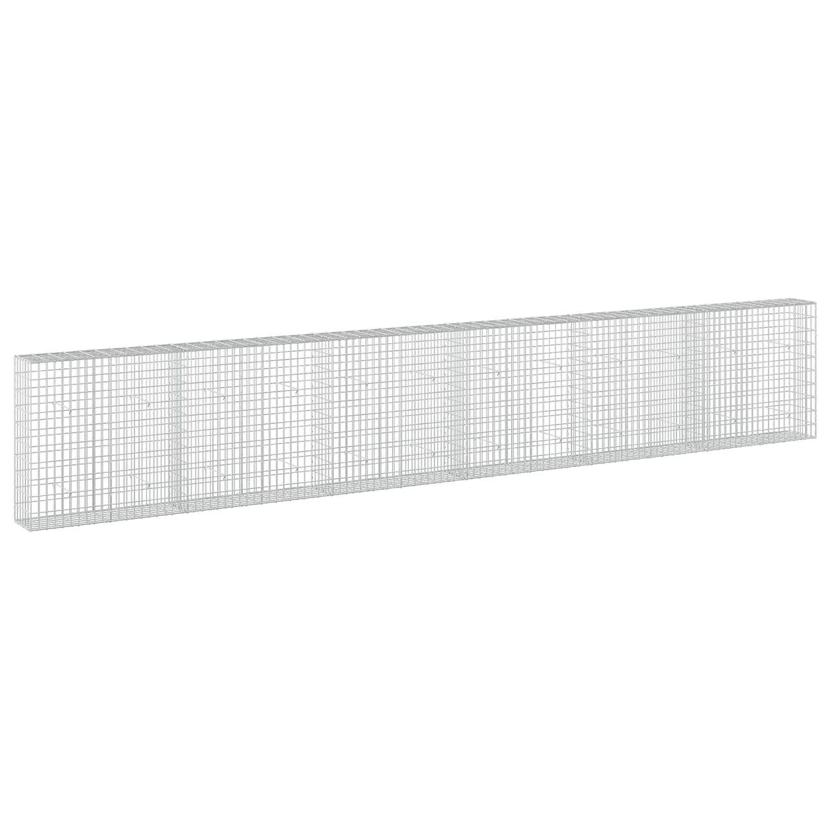Gabion with 3.5 mm Wire and 5x10 cm Mesh 600x30x100 cm