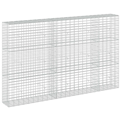 Gabion with 3.5 mm Wire and 5x10 cm Mesh 250x30x150 cm