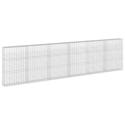 Gabion with 3.5 mm Wire and 5x10 cm Mesh 600x30x150 cm