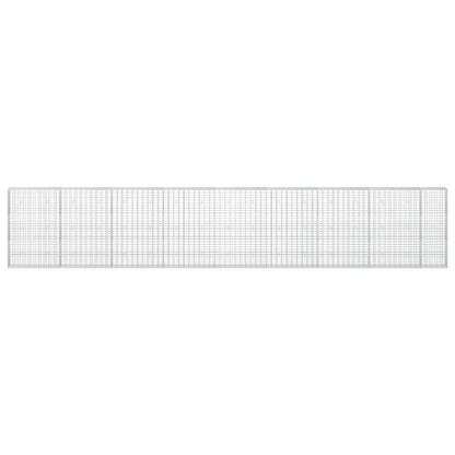 Gabion with 3.5 mm Wire and 5x10 cm Mesh 850x30x150 cm