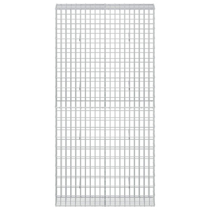 Gabion with 3.5 mm Wire and 5x10 cm Mesh 100x30x200 cm