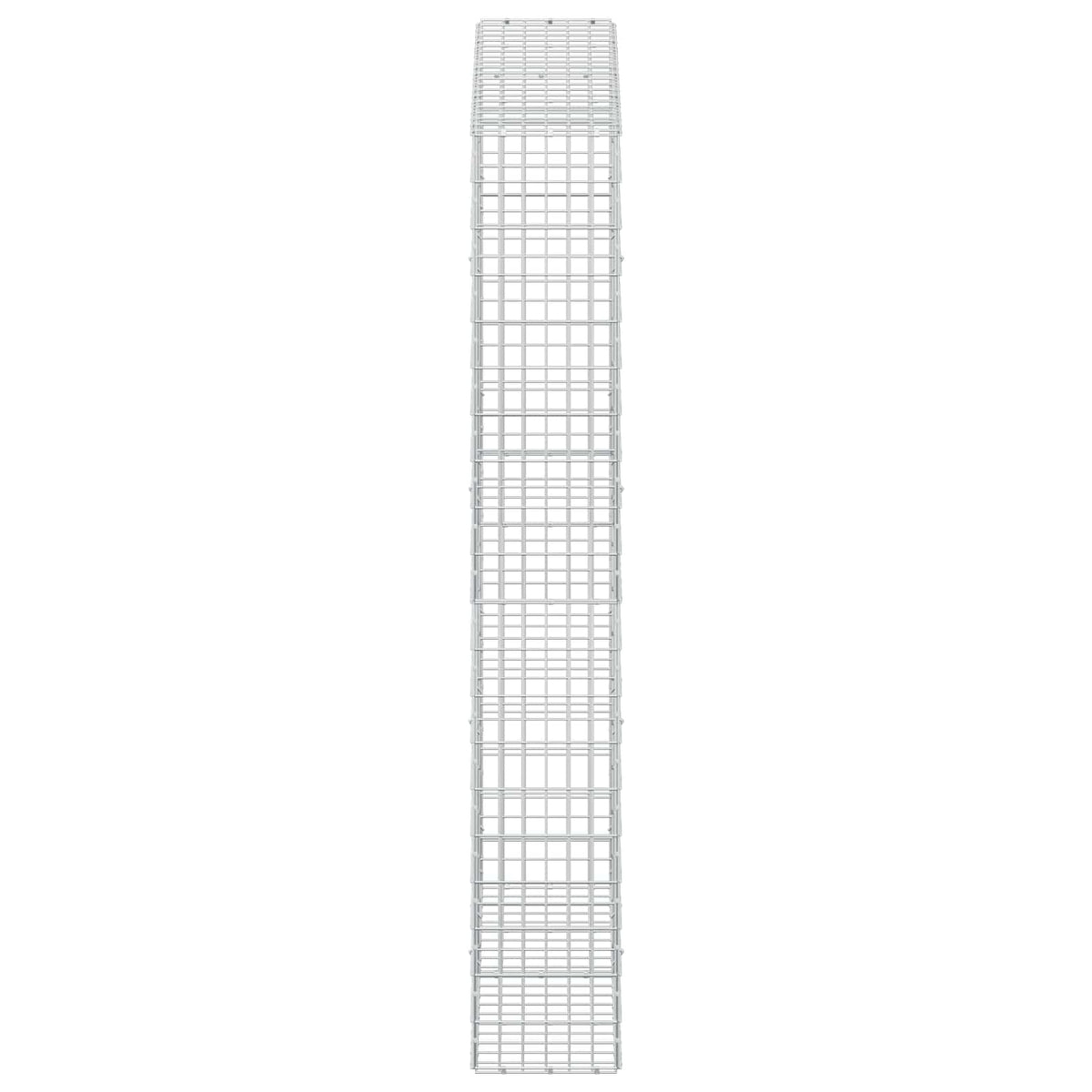 Gabion with 3.5 mm Wire and 5x10 cm Mesh 200x30x200 cm