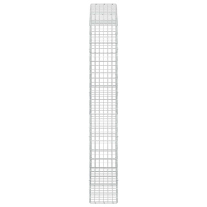 Gabion with 3.5 mm Wire and 5x10 cm Mesh 200x30x200 cm