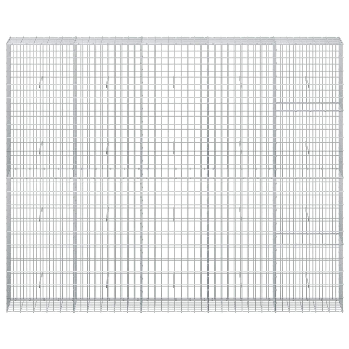Gabion with 3.5 mm Wire and 5x10 cm Mesh 250x30x200 cm