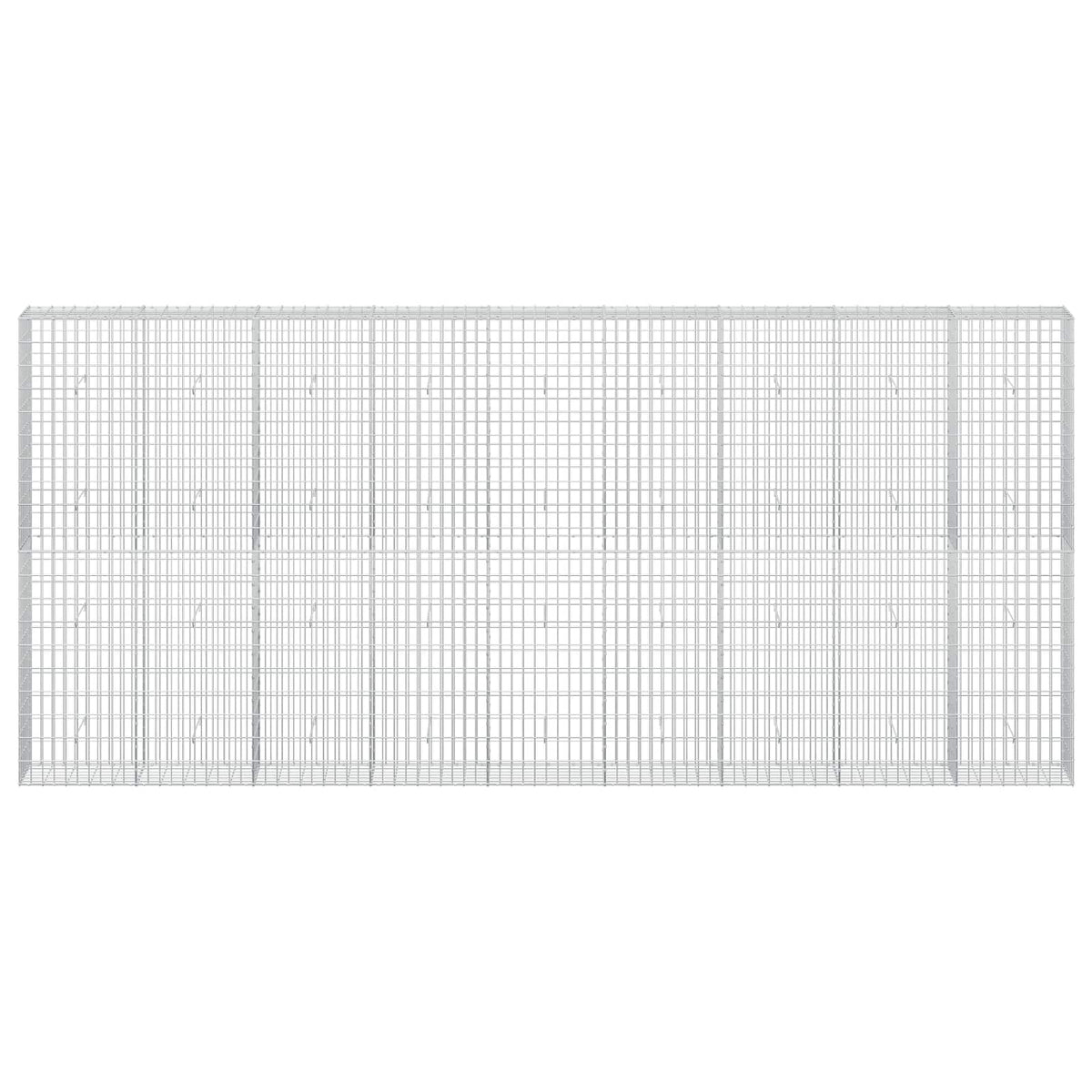 Gabion with 3.5 mm Wire and 5x10 cm Mesh 450x30x200 cm