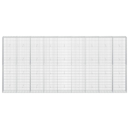 Gabion with 3.5 mm Wire and 5x10 cm Mesh 450x30x200 cm