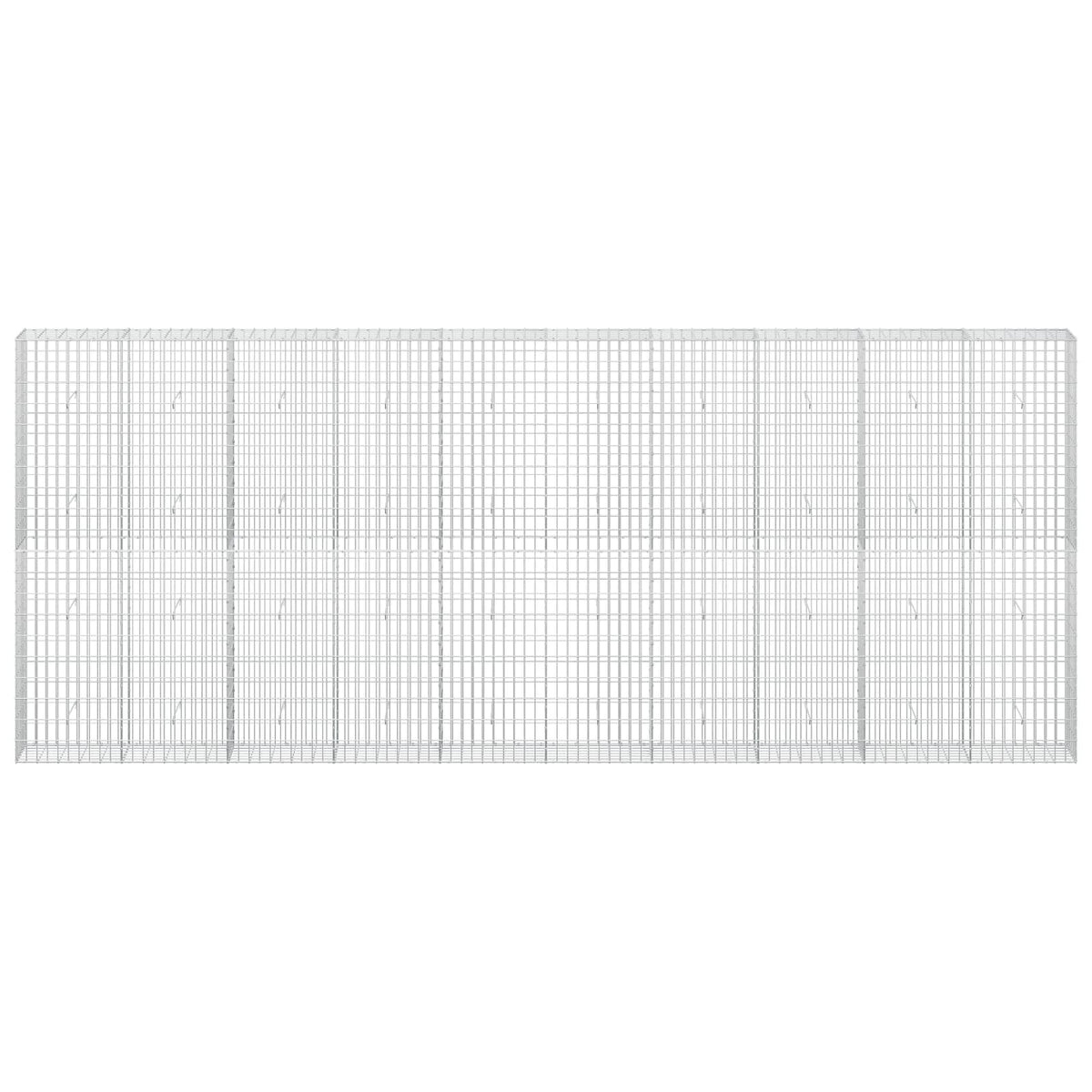 Gabion with 3.5 mm Wire and 5x10 cm Mesh 500x30x200 cm