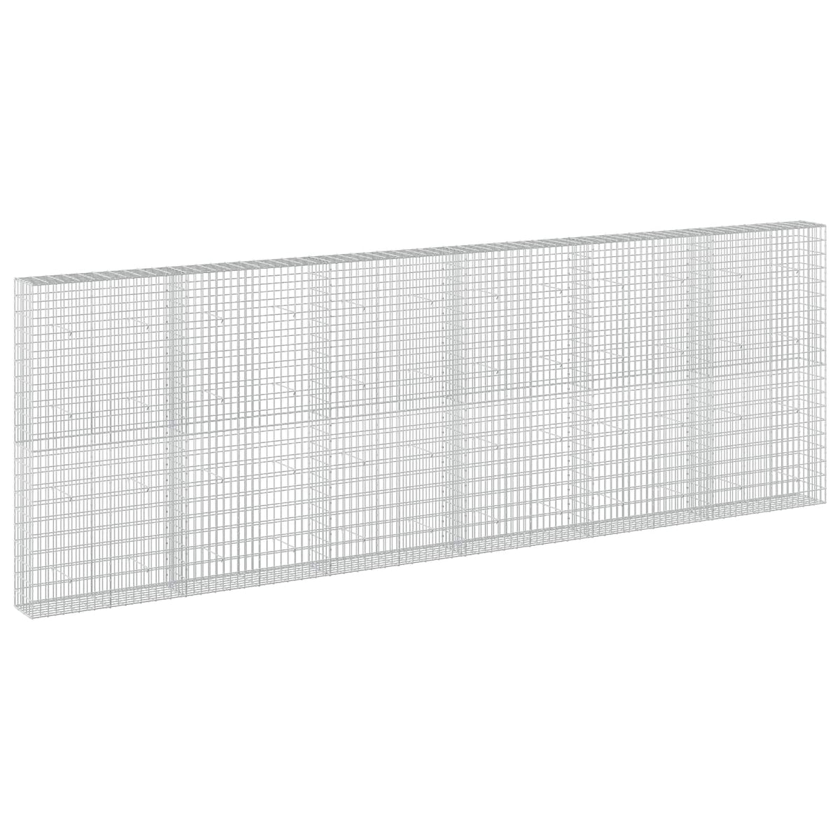 Gabion with 3.5 mm Wire and 5x10 cm Mesh 600x30x200 cm
