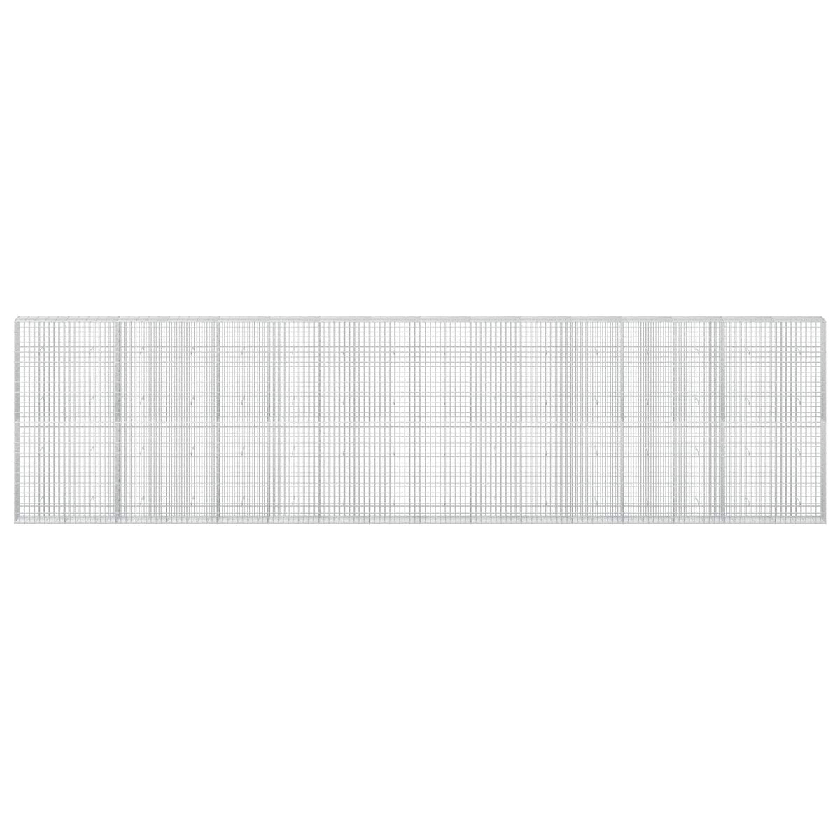 Gabion with 3.5 mm Wire and 5x10 cm Mesh 800x30x200 cm