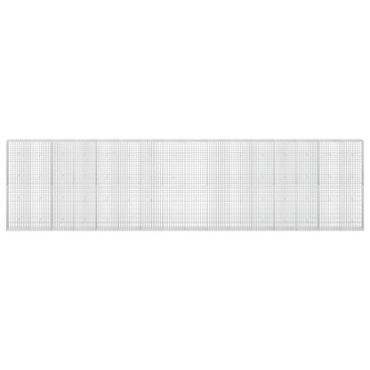 Gabion with 3.5 mm Wire and 5x10 cm Mesh 800x30x200 cm