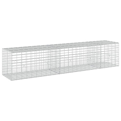 Gabion with 3.5 mm Wire and 5x10 cm Mesh 250x50x50 cm