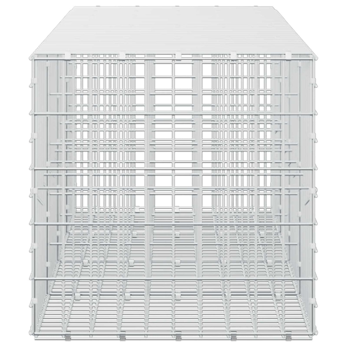 Gabion with 3.5 mm Wire and 5x10 cm Mesh 400x50x50 cm