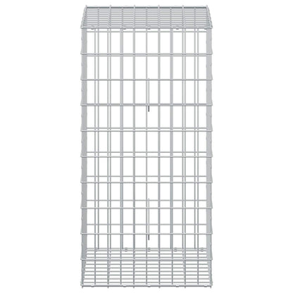 Gabion with 3.5 mm Wire and 5x10 cm Mesh 50x50x100 cm