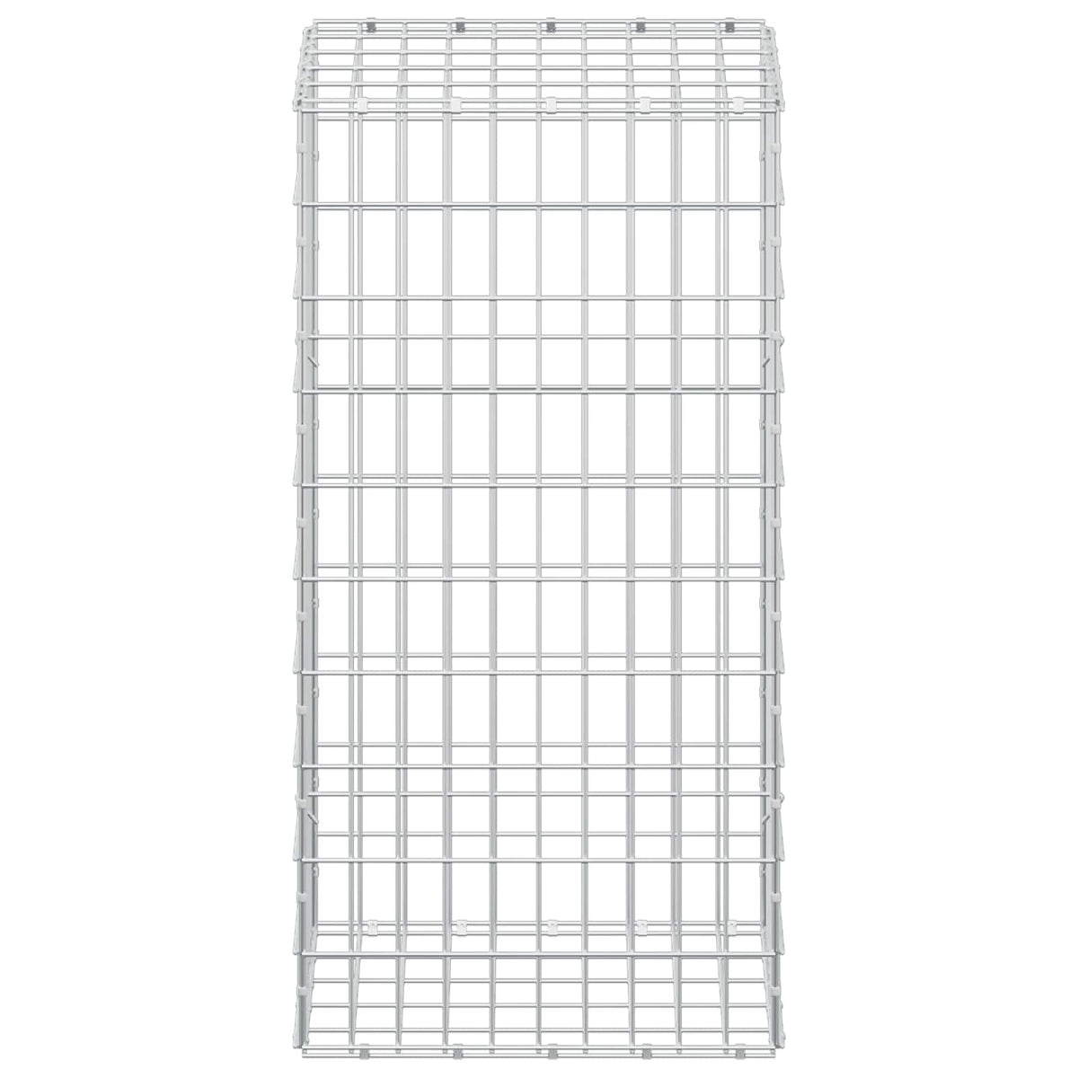 Gabion with 3.5 mm Wire and 5x10 cm Mesh 50x50x100 cm