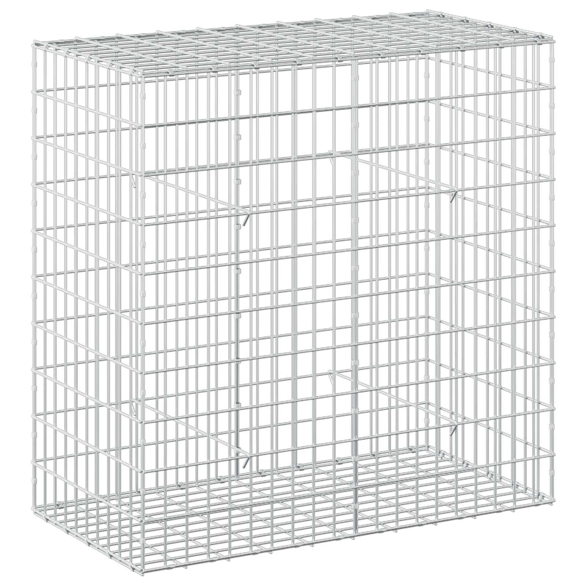 Gabion with 3.5 mm Wire and 5x10 cm Mesh 100x50x100 cm