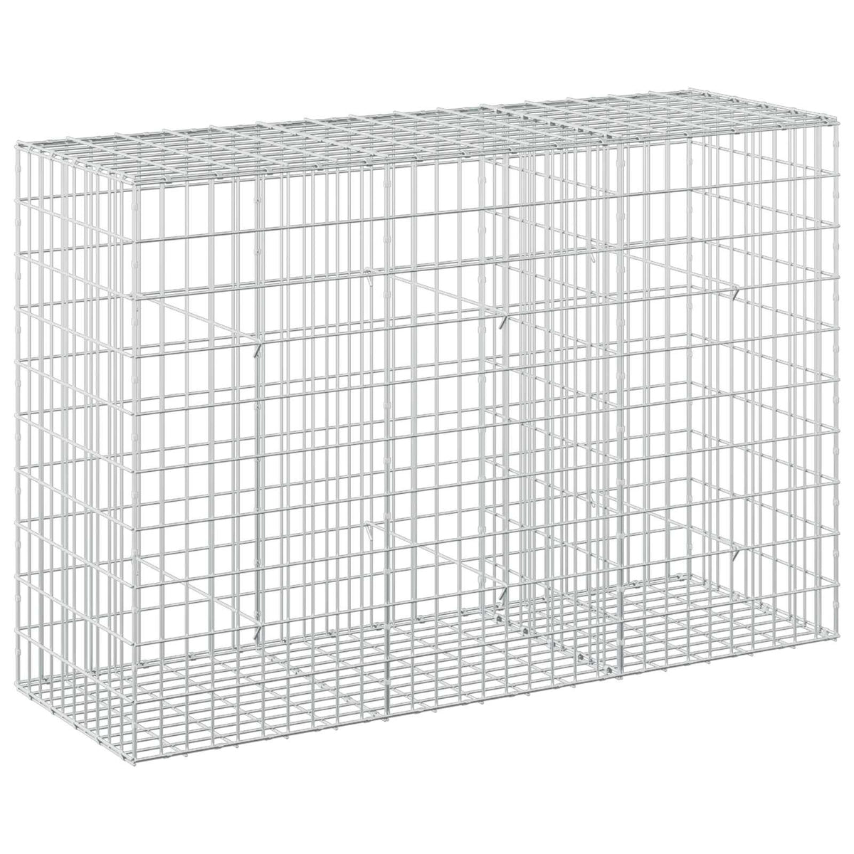 Gabion with 3.5 mm Wire and 5x10 cm Mesh 150x50x100 cm