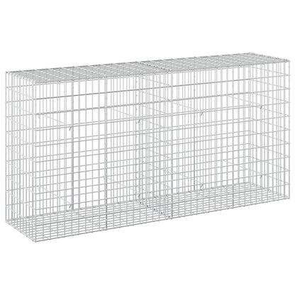 Gabion with 3.5 mm Wire and 5x10 cm Mesh 200x50x100 cm