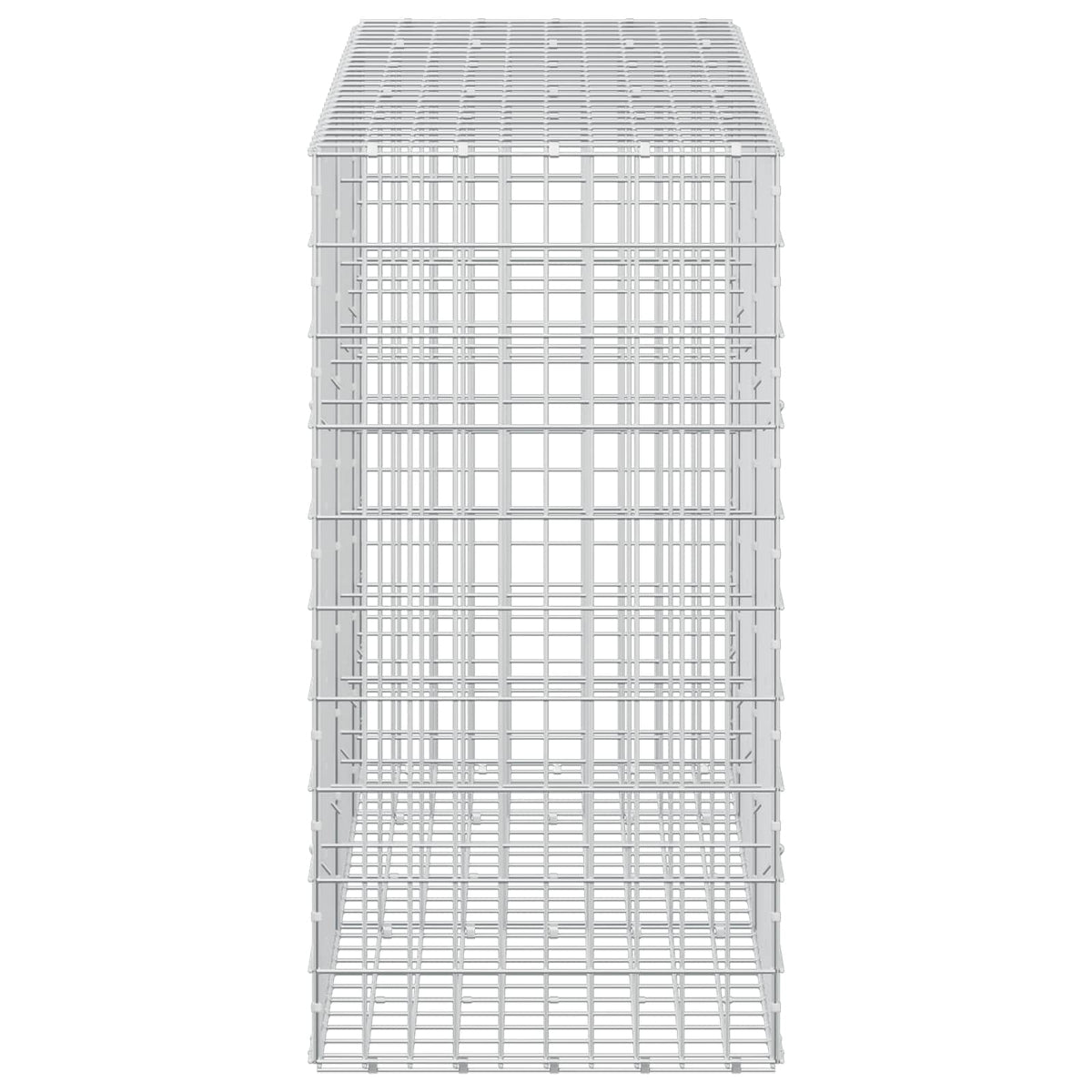 Gabion with 3.5 mm Wire and 5x10 cm Mesh 250x50x100 cm