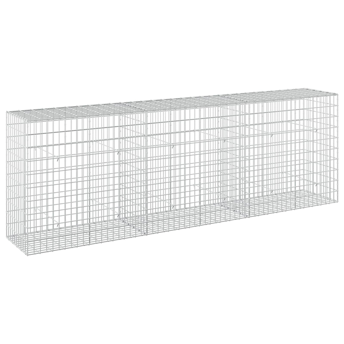 Gabion with 3.5 mm Wire and 5x10 cm Mesh 300x50x100 cm