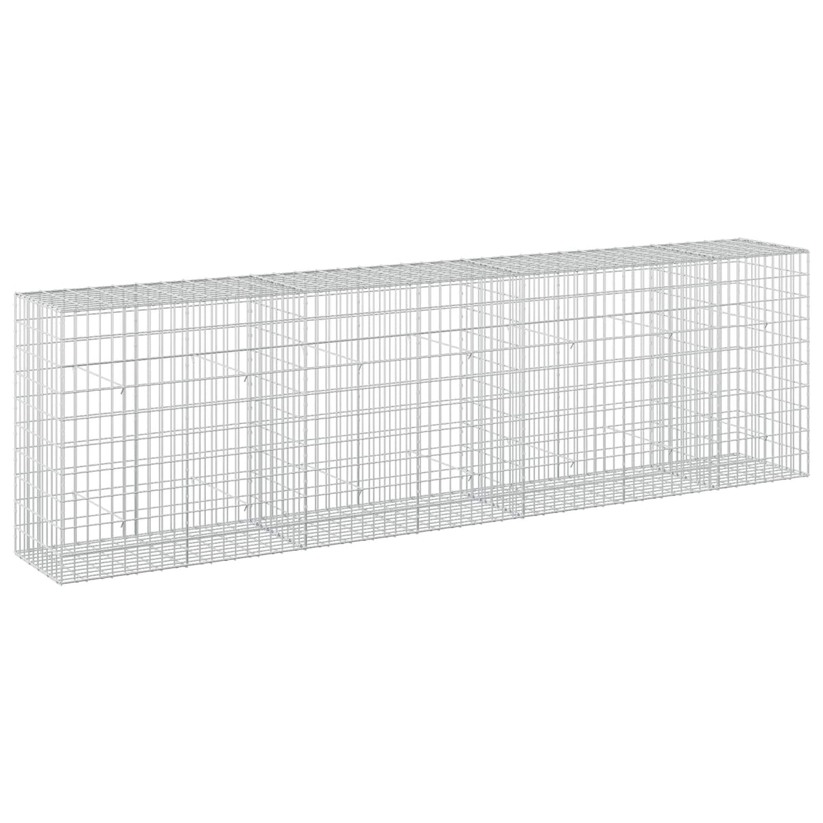 Gabion with 3.5 mm Wire and 5x10 cm Mesh 350x50x100 cm