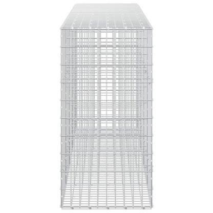 Gabion with 3.5 mm Wire and 5x10 cm Mesh 450x50x100 cm