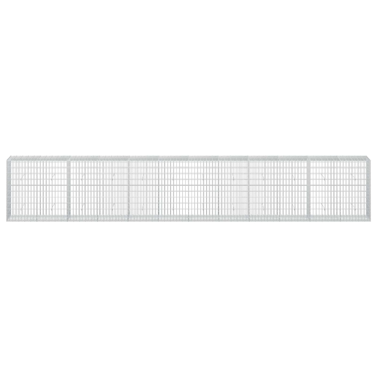 Gabion with 3.5 mm Wire and 5x10 cm Mesh 600x50x100 cm