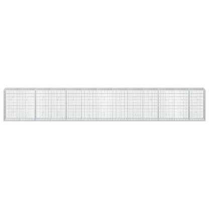 Gabion with 3.5 mm Wire and 5x10 cm Mesh 650x50x100 cm