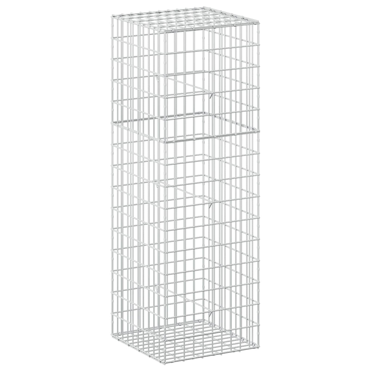 Gabion with 3.5 mm Wire and 5x10 cm Mesh 50x50x150 cm