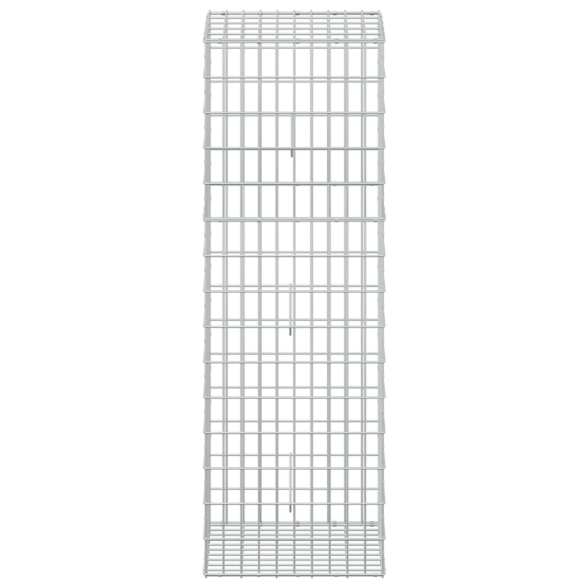 Gabion with 3.5 mm Wire and 5x10 cm Mesh 50x50x150 cm