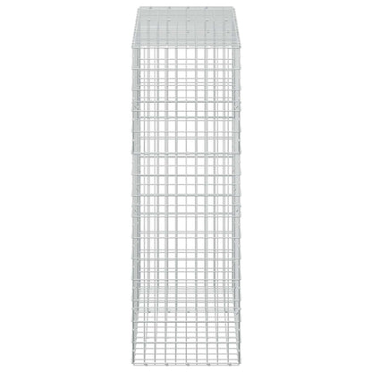 Gabion with 3.5 mm Wire and 5x10 cm Mesh 150x50x150 cm