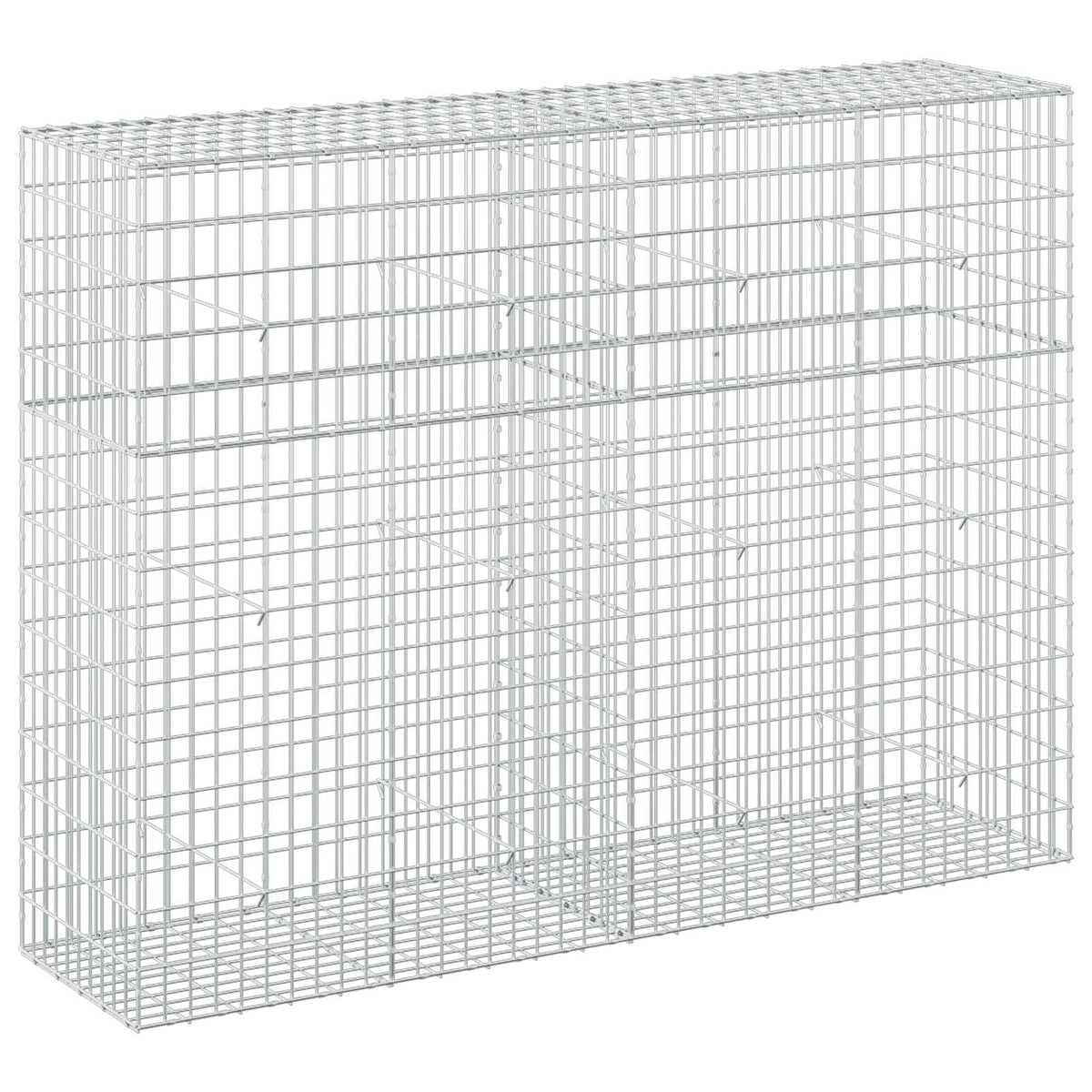 Gabion with 3.5 mm Wire and 5x10 cm Mesh 200x50x150 cm