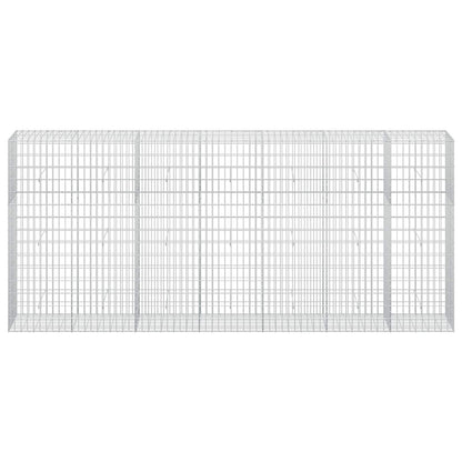 Gabion with 3.5 mm Wire and 5x10 cm Mesh 350x50x150 cm