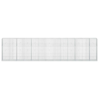 Gabion with 3.5 mm Wire and 5x10 cm Mesh 650x50x150 cm