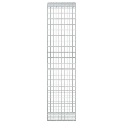 Gabion with 3.5 mm Wire and 5x10 cm Mesh 50x50x200 cm