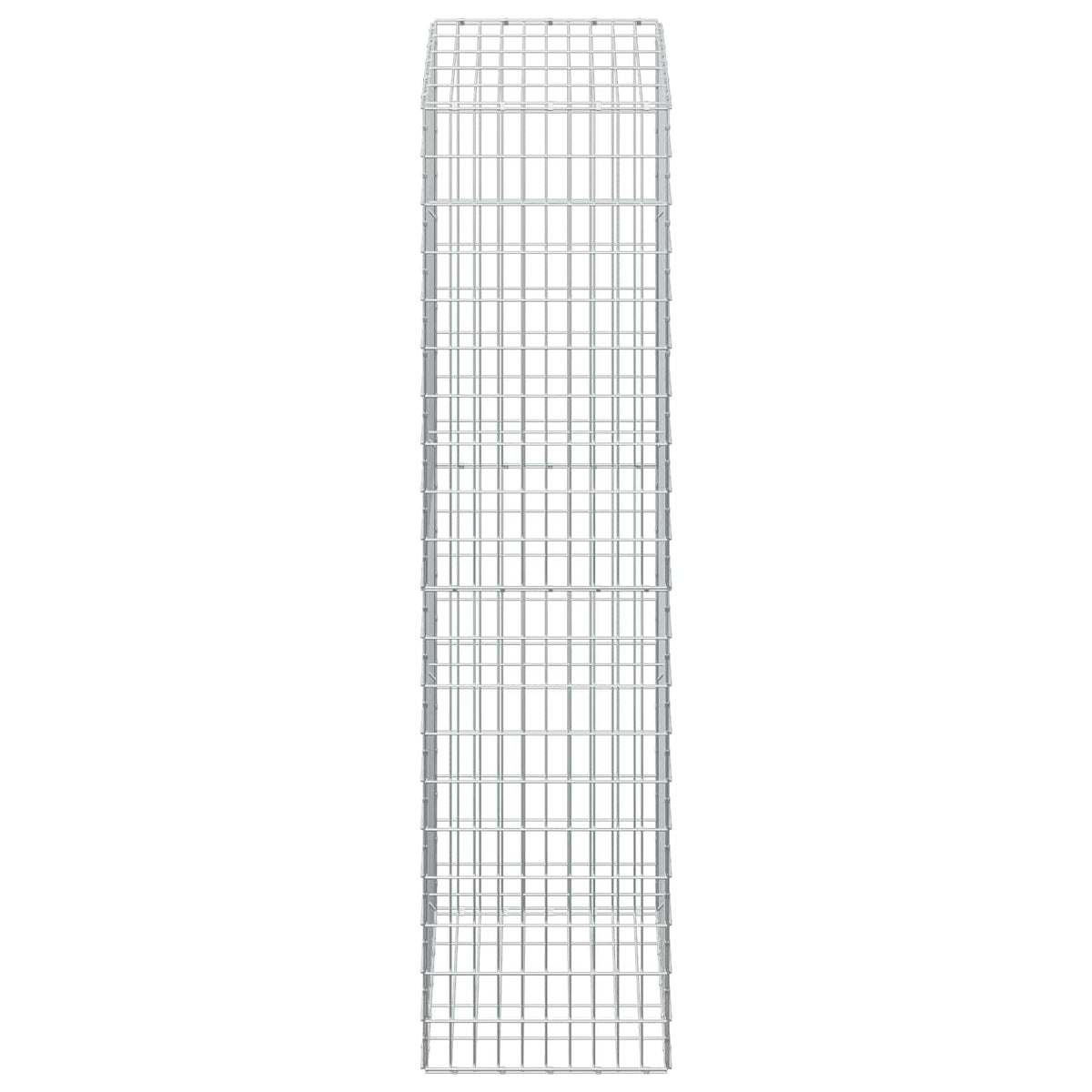 Gabion with 3.5 mm Wire and 5x10 cm Mesh 50x50x200 cm