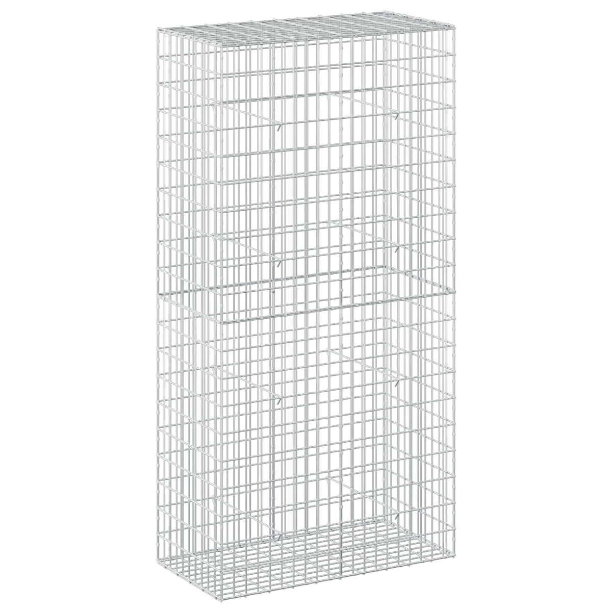 Gabion with 3.5 mm Wire and 5x10 cm Mesh 100x50x200 cm