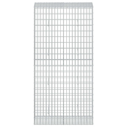Gabion with 3.5 mm Wire and 5x10 cm Mesh 100x50x200 cm