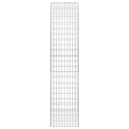 Gabion with 3.5 mm Wire and 5x10 cm Mesh 100x50x200 cm