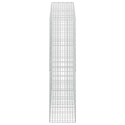 Gabion with 3.5 mm Wire and 5x10 cm Mesh 200x50x200 cm