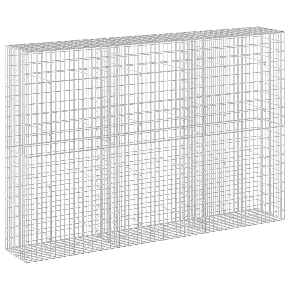 Gabion with 3.5 mm Wire and 5x10 cm Mesh 300x50x200 cm