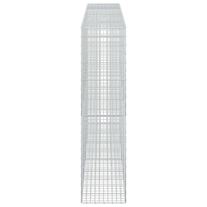 Gabion with 3.5 mm Wire and 5x10 cm Mesh 400x50x200 cm