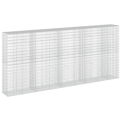 Gabion with 3.5 mm Wire and 5x10 cm Mesh 450x50x200 cm