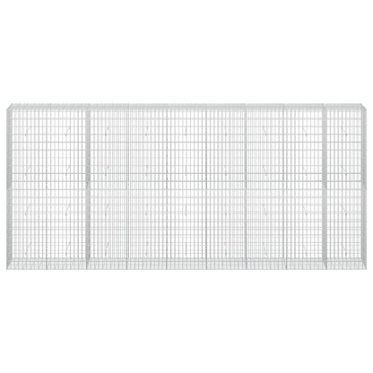 Gabion with 3.5 mm Wire and 5x10 cm Mesh 450x50x200 cm