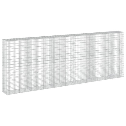 Gabion with 3.5 mm Wire and 5x10 cm Mesh 550x50x200 cm