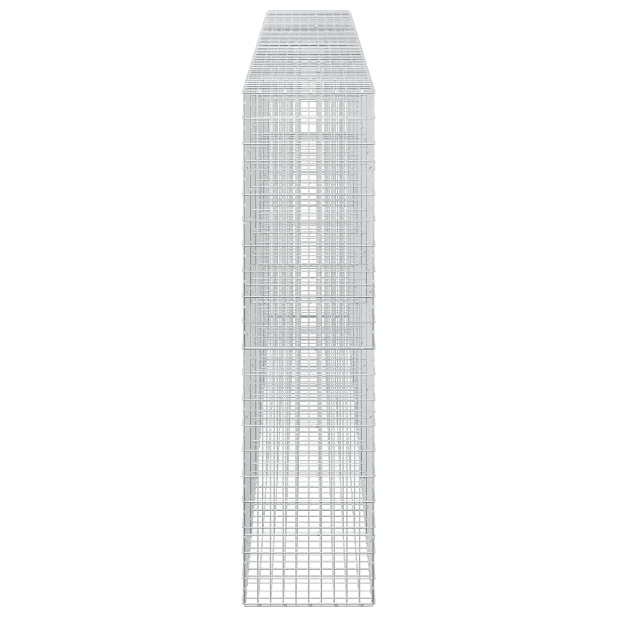 Gabion with 3.5 mm Wire and 5x10 cm Mesh 550x50x200 cm
