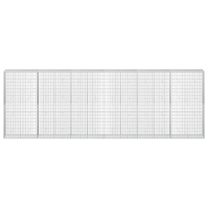 Gabion with 3.5 mm Wire and 5x10 cm Mesh 600x50x200 cm